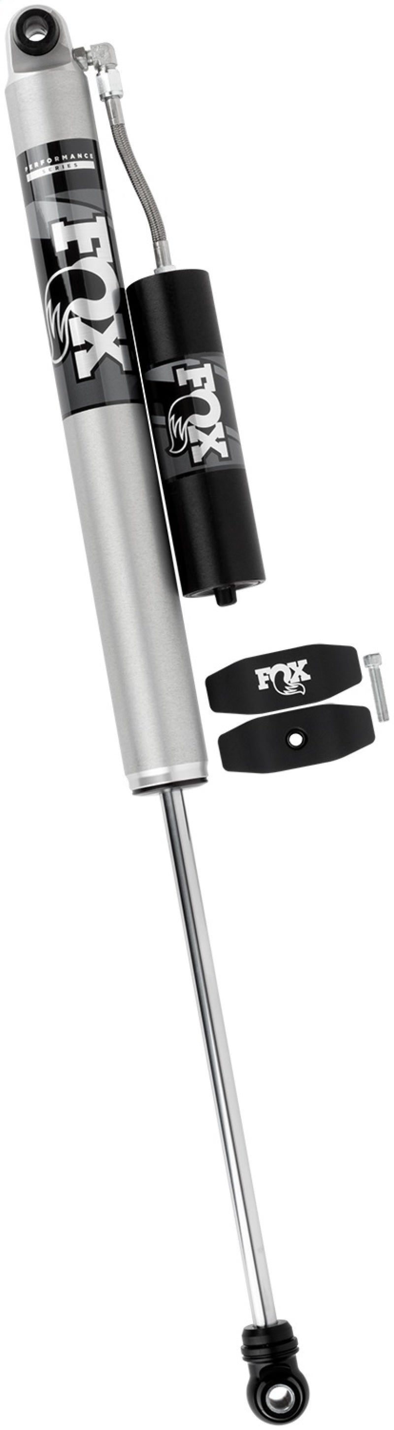 Fox 17–18 Ford F250 2.0 Perf Series Smooth Body Remote Res. Hinterer Stoßdämpfer – 4–6 Zoll Hub