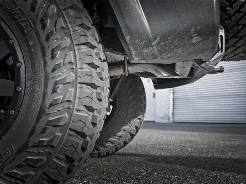 aFe MACH Force-Xp Axle-Back-Auspuffanlage mit NoTip 18-20 Jeep Wrangler L4-2.0T / V6-3.6L