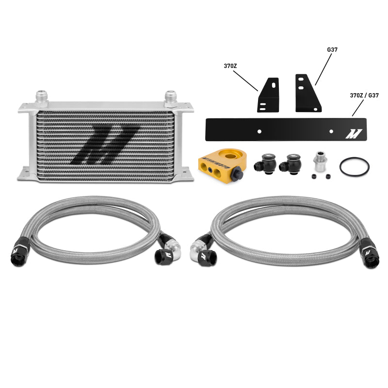 Mishimoto For 09-12 Nissan 370Z / 08-12 Infiniti G37 (Coupe Only) Thermostatic Oil Cooler Kit
