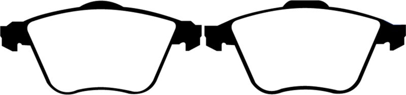 EBC 07-13 Mazda 3 2.3 Turbo Redstuff Bremsbeläge vorne