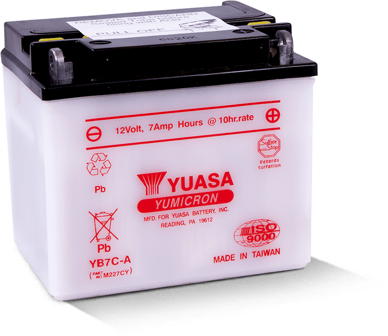 Yuasa YB7C-A Yumicron 12 Volt Batterie