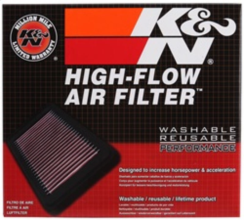 K&N For 2019 Nissan Altima 2.5L F/I Drop In Replacement Air Filter