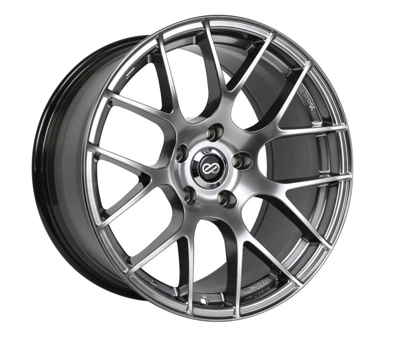 Enkei Raijin 18x9,5 35 mm Einpresstiefe 5x120 Lochkreis 72,6 Bohrungsdurchmesser Hyper Silver Wheel