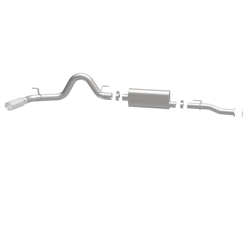 Toyota Tacoma 2016 Cat-Back 3.5L V6 SS 3 pulgadas, salida lateral de un solo paso, punta trasera de 4 pulgadas
