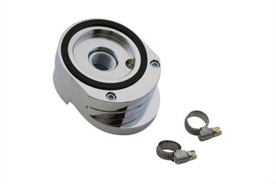 Oil Cooler Filter Adapter Mount Chrome For Harley-Davidson Twin Cam 1999-2017