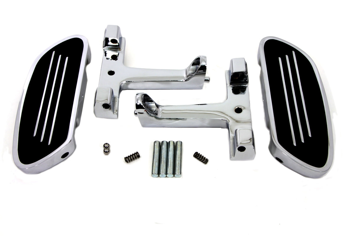 Streamliner Passenger Footboard And Mount Kit For Harley-Davidson Touring '93-Up