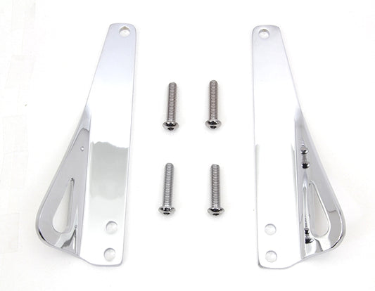 Chrome Tie-Down Brackets For Harley-Davidson