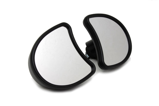Black Fairing Mount Mirrors For Harley-Davidson Touring 2014 and Later